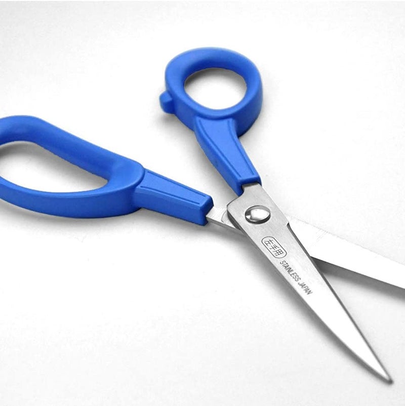 CANARY Office Scissors for Left Handed 6.6", Japanese Desk Scissors for Left Handers, Japanese Stainless Steel Blade, Made in JAPAN - Image 4